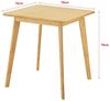 Esstisch Närpes für 2 Personen Bambus 75x70x70 cm [en. casa] Bild 4