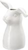 Hutschenreuther Vase 16 cm Hasen-Vase Weiss Hasen-Vase / Weiss Bild 4