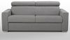 Schlafsofa 3-Sitzer Stoff VIZIR - Blau - Liegefläche: 140 cm - Matratzenhöhe: 14 cm Bild 3