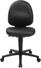 Topstar Arbeitsstuhl TEC 50 Kunstleder schwarz ohne Fussring Bild 4