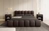 Luxusbetten24 Polsterbett Designer Polsterbett Boston Bouclé, mit Stauraum Bild 5