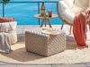 Pouf NALLI Taupe 50 cm 50 cm Bild 2
