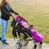 Baby Wickelunterlage – Faltbare Baby Wickelunterlage | Wasserdichte Reise Wickelunterlage für Neugeborene, erweiterte gepolsterte Wickelunterlage Babyparty Geschenke Bild 3