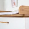 roba Kinderzimmerset 'Finn' 3-teilig - Bett 70 x 140 - Kleiderschrank 3-türig - Weiß / Goldeiche Bild 5