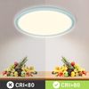LQWELL® Deckenleuchte LED Deckenlampe, 1,6CM Ultradünn Rund Flach IP44 Wasserfest Badlampe 24W 4000K 2500LM Modern für Wohnzimmer Badezimmer Schlafzimmer Küche Balkon Keller Büro, 300 * 16mm Bild 3