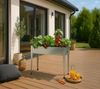 Herstera Garden Metall Hochbeet Urban | Silber | Bild 2