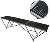 Tapeziertisch Alu Flohmarkttisch 300x60 cm Klapptisch klappbar mit Messskala Bild 4