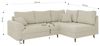 S-Style Möbel Ecksofa Zara mit Braun Holzfüßen im skandinavischen Stil aus Cord-Stoff, Ottomane links oder rechts bestellbar, mit Wellenfederung Bild 3