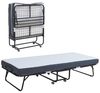 Metall-Klappbett Borjavle mit Matratze 200x90cm Schwarz [en. casa] Bild 5