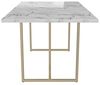 loft24 Esstisch Astor, Tisch in Marmoroptik mit Metallgestell, Breite 162,5 cm Bild 5