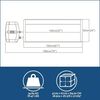LAY-Z-SPA® WLAN-Whirlpool Vancouver AirJet Plus™ Ø 155x60 cm, rund Bild 3