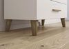 rauch Aditio Box, Kommode, 4 Schubladen, Massivholz-Fuß, mit Softclose-Funktion, Farbe Weiß, BxHxT 80x92x44cm Bild 4