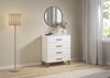 rauch Aditio Box, Kommode, 4 Schubladen, Massivholz-Fuß, mit Softclose-Funktion, Farbe Weiß, BxHxT 80x92x44cm Bild 2