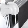 WOLTU Doppelrollo Weiss+Grau+Anthrazit 70x220 cm Bild 3