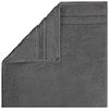 Micro Touch Gästetuch 30x50cm grau 550g/m² 100% Baumwolle Bild 2