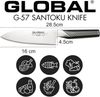 Global Yoshikin Santokumesser 16 cm G-57 Bild 3