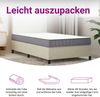 vidaXL Matratze Schaumstoff Mittelweich 120x200 cm 373022 Bild 4