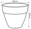 elho Vibia Campana Rund 30 - Blumentopf für Außen - Ø 29. 8 x H 25. 8 cm - Weiß/Seidenweiß Bild 5