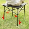 WS-Trend Campingtisch Klappbarer Camping Tisch 53×51×50 cm – faltbarer Outdoor Beistelltisch Bild 5