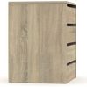 Muebles Pitarch | Kommode 4 Schubladen, Cambrian Eiche, 63,5 x 46 x 45 cm (Höhe x Breite x Tiefe), Kollektion Tibet Bild 4