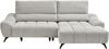 Vente-unique - ELOSIA Sofa Stoff Beige - B 175 cm x H 105 cm83 cm x L 270 cm Bild 3