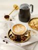 Cilio Cappuccinotasse mit Untertasse Roma | Gold Bild 3