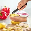 Tefal Sparschäler Colorfood, (1-tlg), 17 cm, beidseitig gezahnte Klinge, für Rechts- und Linkshänder Bild 5