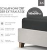 Bettwaesche-mit-Stil Mako-Satin Spannbettlaken anthrazit 180x200cm Höhe 31-40cm Bild 2