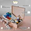 Creative Deco Holzkiste A4 mit Deckel Unlackierte Aufbewahrungsbox, Holzbox Ideale Schatulle zur Lagerung der Wertsachen, Dokumente Bild 4