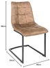 riess-ambiente Freischwinger MIAMI taupe braun / schwarz (1 St), Esszimmer · Microfaser · Metall · Industrial Bild 3