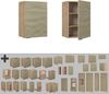 Hängeschrank Fame-Line Eiche Paneel 50 cm Vicco Bild 5