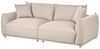 Sofa 3-Sitzer JUBEK Stoff Beige Bild 4