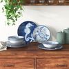 Certified International 89057 Oceanic 12-teiliges Melamin-Geschirr-Set, Service für 4 Personen, Mehrfarbig Bild 5