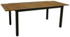 DEGAMO Garten-Essgruppe MILOS 9-teilig, 8x Klappsessel, 1x Ausziehtisch 150/200x90cm, Alu anthrazit + Akazie Bild 4