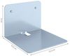 Wandregal Ghost Grau 12.5 x 9 cm 4er Set Vicco Bild 3