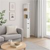 HTI-Living Raumteilerregal Raumteilerregal 136 cm Thekla Weiß, Stück 1-tlg, Beistellschrank Nischenregal Bild 3