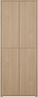 FORTE Schuhschrank Alice Springs, Schuhschrank, Höhe 191,9 cm, 4 Türen, viel Platz (B/H/T 74,5/191,9/34,9 cm) Stauraumschrank, Mehrzweckschrank, Breite 74,5 cm, mit 8 Böden Bild 3