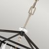 Elstead Stinson Medium Pendelleuchte 4-flammig schwarz Nickel poliert Bild 3