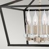 Elstead Stinson Medium Pendelleuchte 4-flammig schwarz Nickel poliert Bild 5