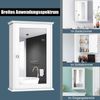 COSTWAY Spiegelschrank Badzimmer, Wandschrank mit Spiegel Bild 4