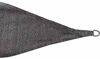 Solino SET 3,6 m Sonnensegel grau quadratisch inkl. Zubehör Edelstahl HDPE 180 g/m² UV-Schutz bis 95 % Bild 2