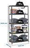 Simonrack Schwerlastregal, Lagerregal, 200 x 110 x 40 Metallregal, Kellerregal, Biegestelle 90 kg, 5 Fachböden, Antracite - Comfort Bild 3