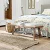Mirabeau Bank Bank Abington braun/creme Bild 2