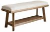Mirabeau Bank Bank Abington braun/creme Bild 4