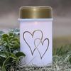 Solar-LED-Grablicht "Hearty", weiß/gold, 1 ww LED Bild 3
