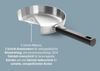 Woll Logic Steel Steel-Wok, Ø 30 cm, 10 cm hoch abnehmbarer Stiel Bild 5