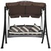 Grasekamp Hollywoodschaukel Portofino Polyrattan Relax Liege Schaukel Gartenliege Bild 2