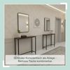 Relaxdays Schmaler Konsolentisch Industrial Design Bild 3