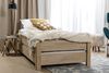 Dico 2er Stapelbett Massivholz mit Rollrost Größe 90x200 cm Bild 2