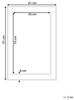 Wandspiegel gold-silber rechteckig 60x90 cm FENIOUX Bild 3